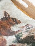 Kitchen Towel Squirrel & Hare