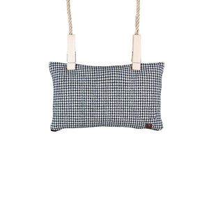Glacier Houndstooth Cushion