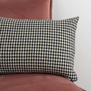 Glacier Houndstooth Cushion
