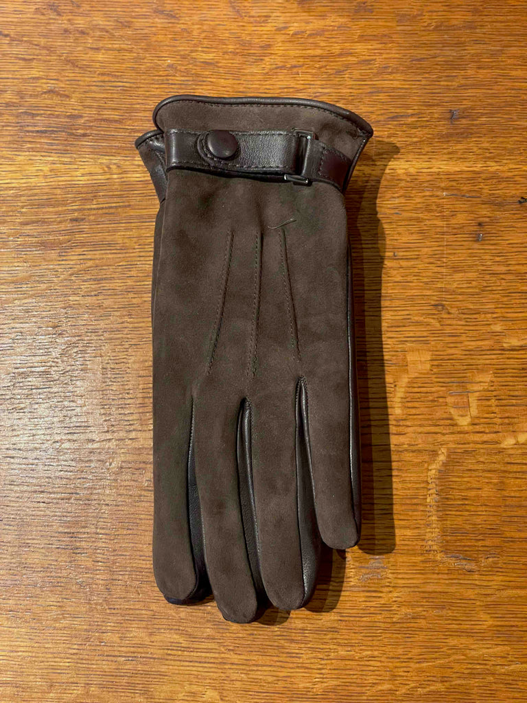 Mens Leather Gloves w/suede