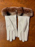 Womens Leather Gloves w/cuff