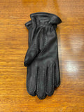 Womens Leather Gloves w/zip