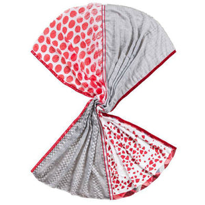 Solito Scarf - Love Hearts Grey