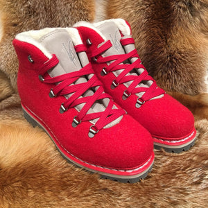 Escoma Felt Red Lining in Wool