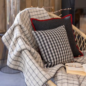 Bourgeon Check Cushion