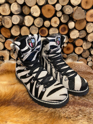 Zebra Print Boots