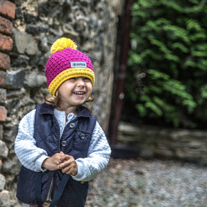 Kids knitted Merino beanie